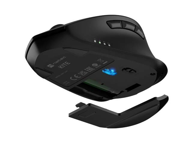 Natec Mysz Kite 4000DPI bezprzewodowa, cicha