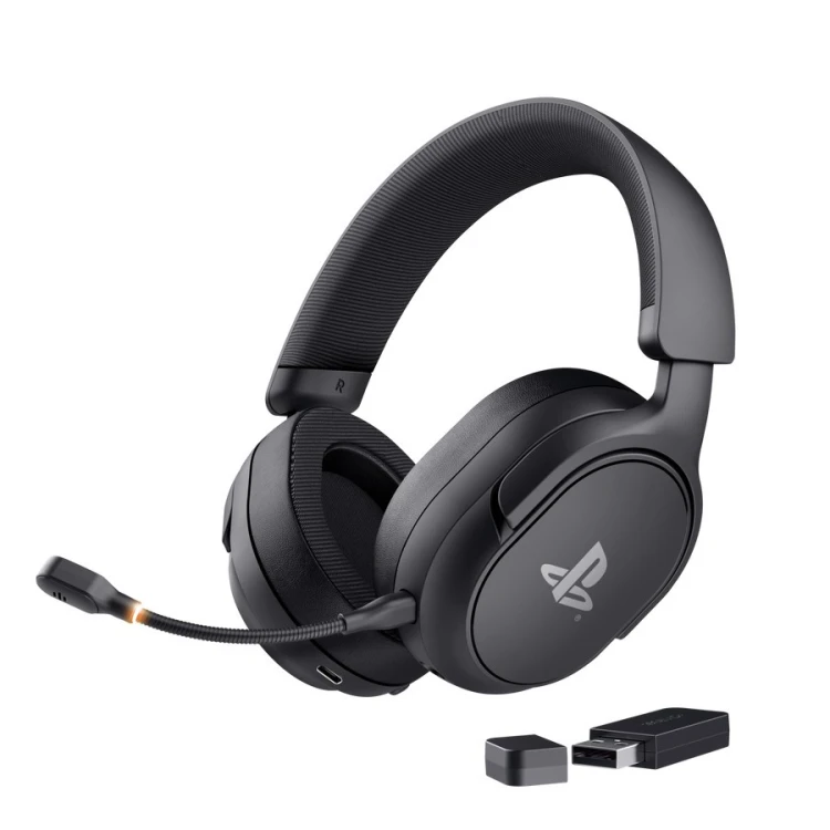Trust Zestaw słuchawkowy GXT 499 Forta do PlayStation 5 czarny