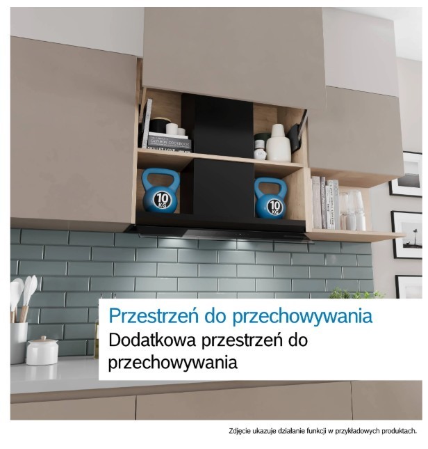 Bosch Okap zintegrowany DBB63BC60  Serie 2 czarny