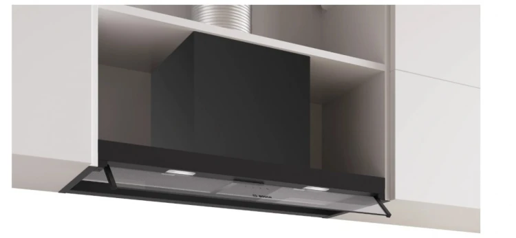 Bosch Okap zintegrowany DBB85CC60  Serie 4 80 czarny czyste szkło