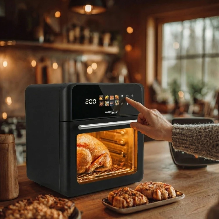 GreenBlue Frytkownica beztłuszczowa Air Fryer GB950 1800 W, 10L