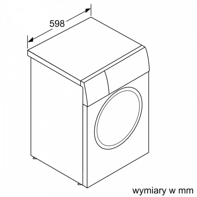 Bosch Pralka WAN2405BPL Serie4 para new