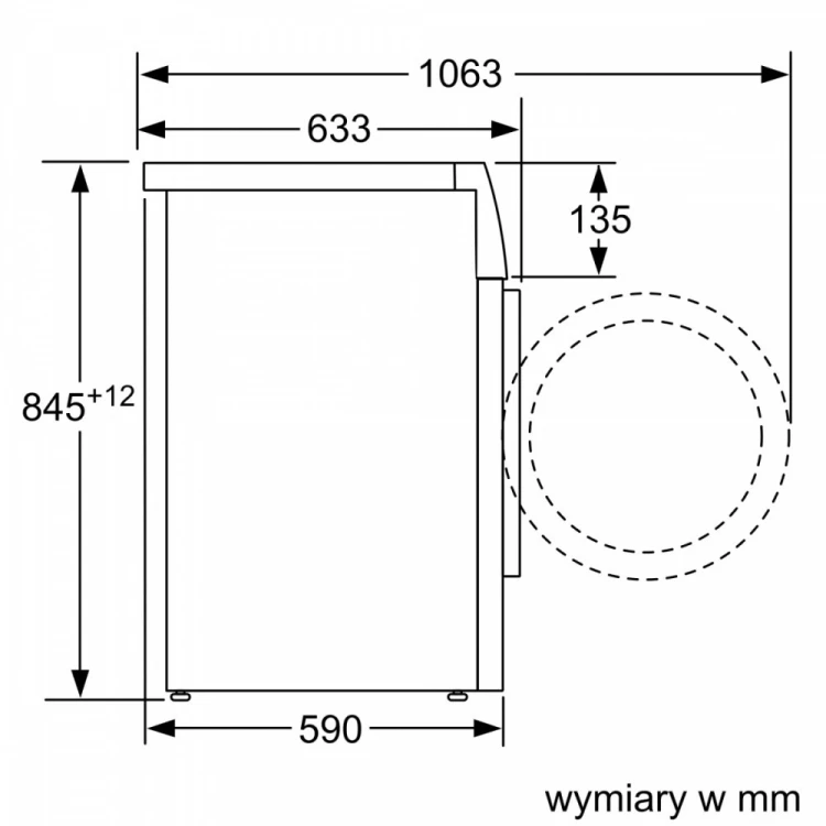 Bosch Pralka WAN2405BPL Serie4 para new