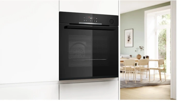 Bosch Piekarnik parowy HRG312BB4  czarny