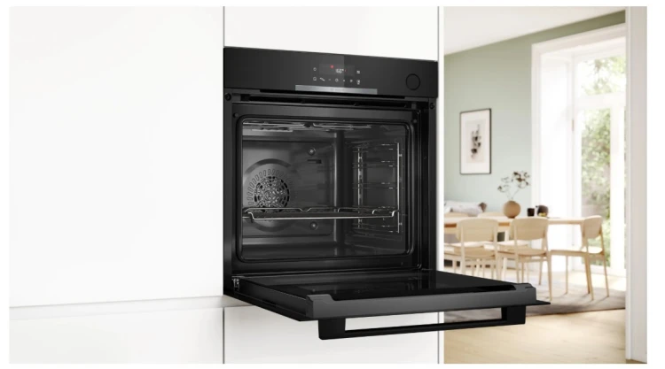 Bosch Piekarnik parowy HRG312BB4  czarny
