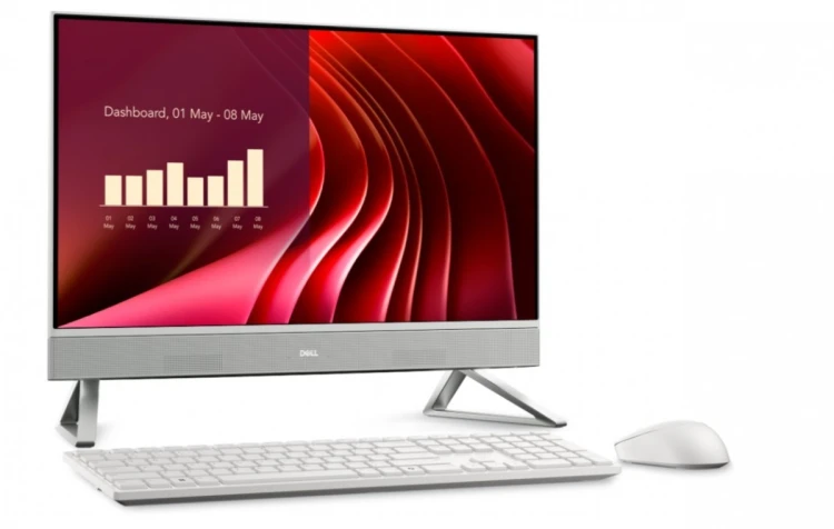 Dell Komputer Dell 24 All-in-One EC24250 Win11Pro i5-1334U/16GB/512GB/23.8 FHD/Intel UHD Graphics/Cam/WLAN+BT/3Y AN + BT/3Y ProSupport