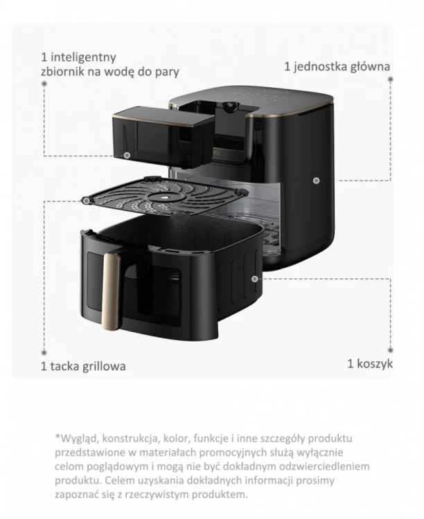 Dreame Airfryer AF30 czarny