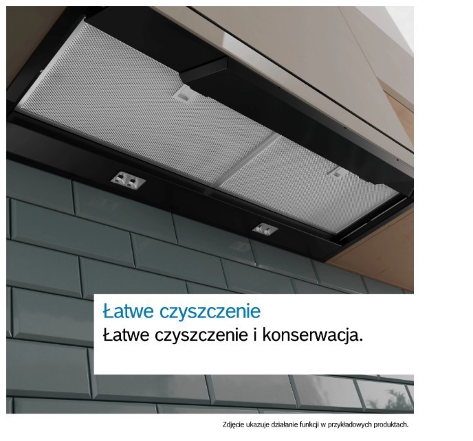 Bosch Okap zintegrowany Serie 6 90DBB97DP60 Okap Serie 6 90 czarne szkło, czarny