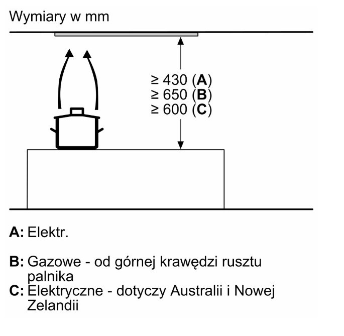 Bosch Okap zintegrowany Serie 6 90DBB97DP60 Okap Serie 6 90 czarne szkło, czarny