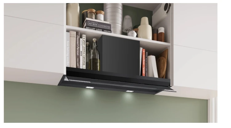 Bosch Okap zintegrowany Serie 6 90DBB97DP60 Okap Serie 6 90 czarne szkło, czarny