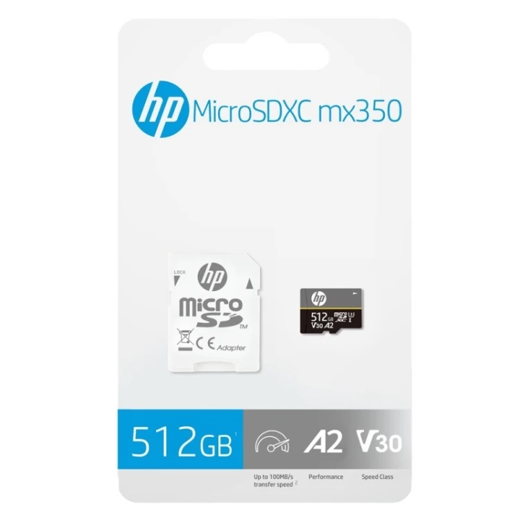 HP Inc. Karta pamięci MicroSDXC 512GB HFUD512-MX350