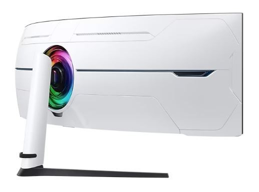 Samsung Samsung Monitor 57 cali G95NC VA 7680x2160 DUHD 32:9 3xHDMI 1xDP 2xUSB 3.0 KVM 1ms 240Hz HAS Gaming zakrzywiony 3Yd2d