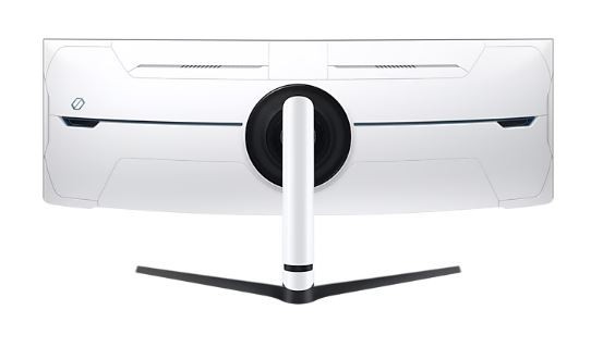 Samsung Samsung Monitor 57 cali G95NC VA 7680x2160 DUHD 32:9 3xHDMI 1xDP 2xUSB 3.0 KVM 1ms 240Hz HAS Gaming zakrzywiony 3Yd2d