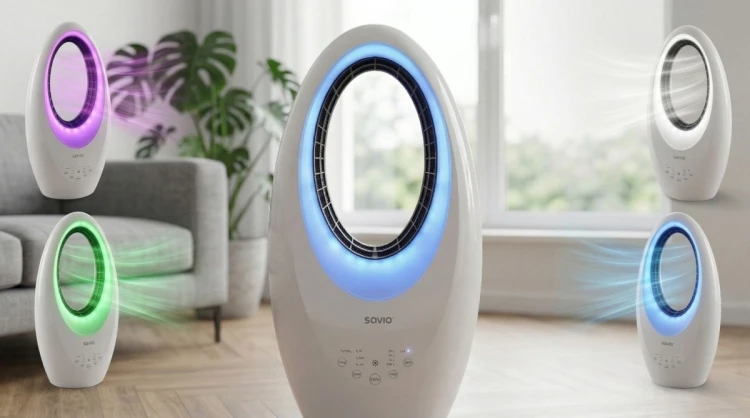 Savio Wentylator podłogowy bezłopatkowy AD-03