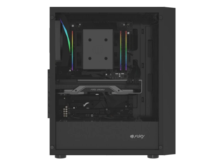 Natec Obudowa Fury Shobo SH8F Midi Tower z oknem czarna