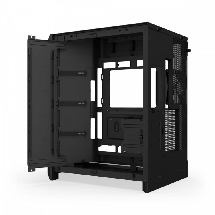 NZXT Obudowa H9 Flow RGB+ Midi Tower z oknem czarna