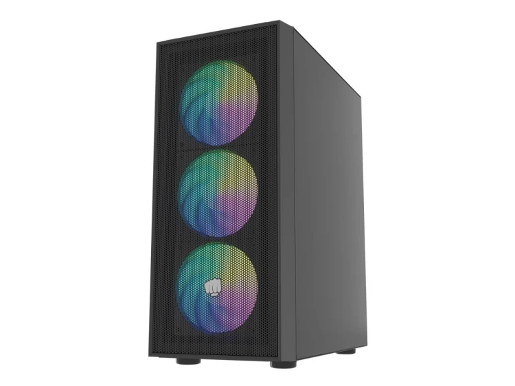 Fury Obudowa Shobo SH8F ARGB Midi tower z oknem czarna
