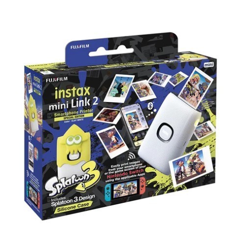 Fujifilm Drukarka Instax Mini Link 2 Special Edition Nintendo (Clay White, Splatoon 3)