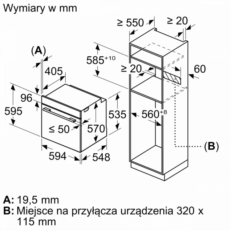 Bosch Piekarnik parowy HRG578CB7