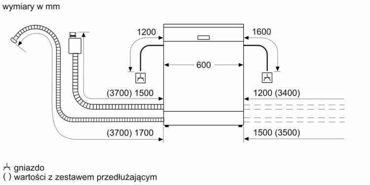 Siemens Zmywarka SN61HX01TE