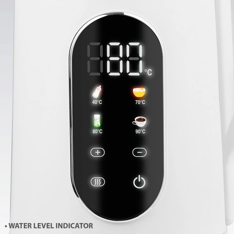 Feel-Maestro Czajnik elektryczny z regulacją temperatury 1,7l  2200W MR-023-WHITE