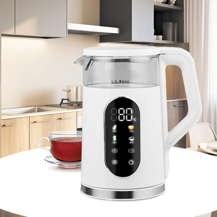 Feel-Maestro Czajnik elektryczny z regulacją temperatury 1,7l  2200W MR-023-WHITE