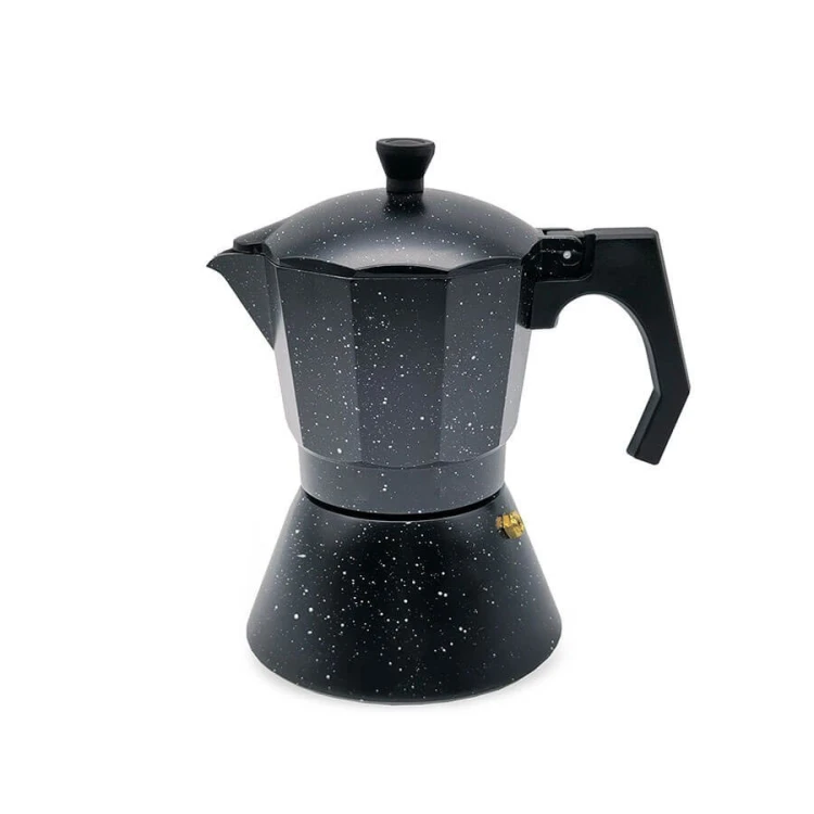 Feel-Maestro Kawiarka espresso/mocha Granite 450 ml, 9 filiżanek MR-1667-9