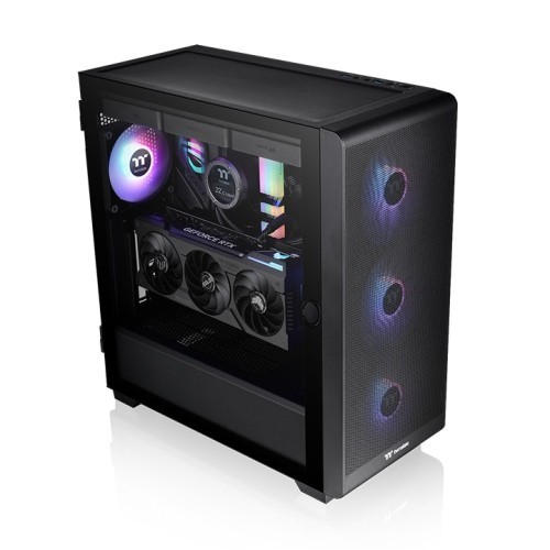 Thermaltake Obudowa - S250 TG ARGB - Black