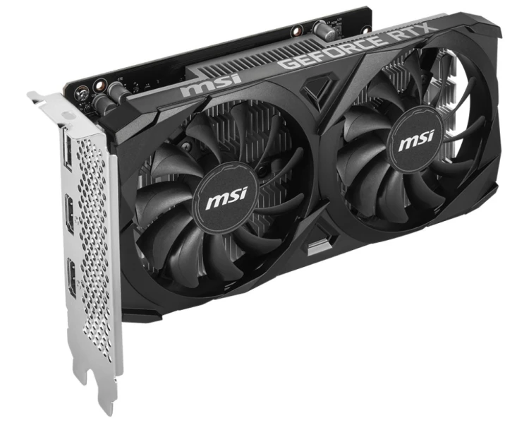 MSI Karta graficzna GeForce RTX 3050 VENTUS 2X E 6G OC