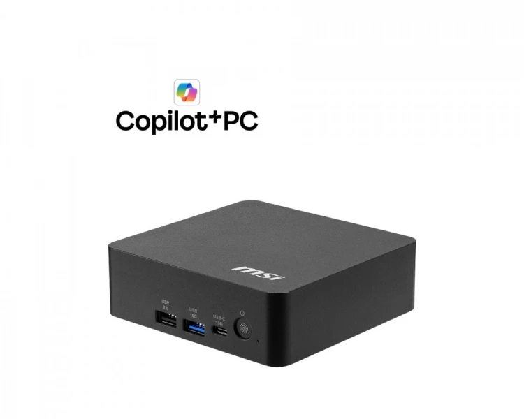 MSI Mini PC Cubi NUC AI+ 3MG-004BEU noOS/ICU7-355/WiFi/BT/Black