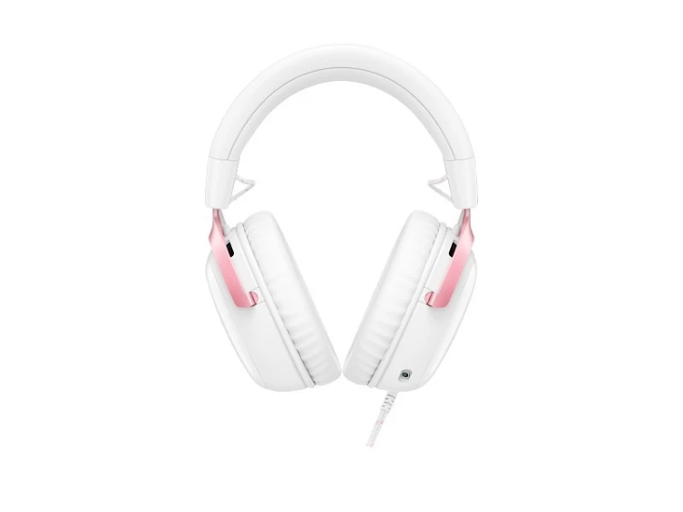 HyperX Zestaw słuchawkowy Cloud III Gaming Headset biały/różowy - 9W1Q4AA
