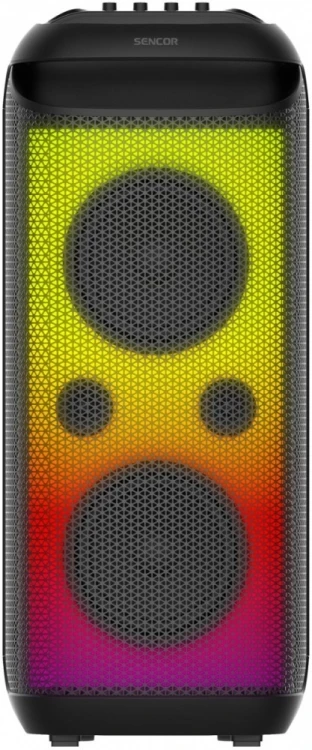 Sencor Głośnik imprezowy Partycon BOOST Moc 250W, IPX4, TWS, LED, MIC