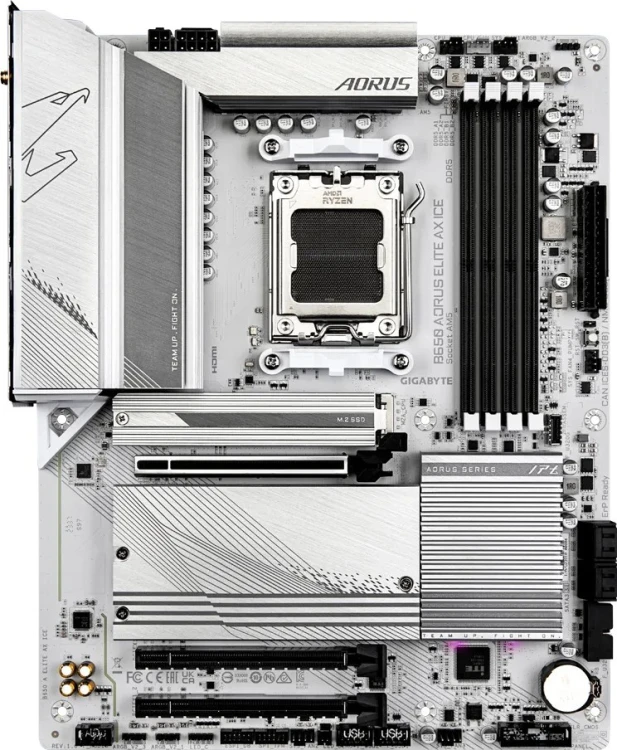 Gigabyte Płyta główna B650 AORUS ELITE AX ICE AM5 4DDR5 HDMI/DP ATX