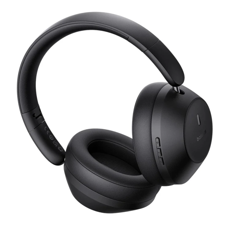 Baseus Słuchawki nauszne bluetooth 5.3 BASS 30 MAX czarne