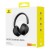 Baseus Słuchawki nauszne bluetooth 5.3 BASS 30 MAX czarne