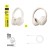 Baseus Słuchawki nauszne bluetooth 6.0 BASS LITE beżowe