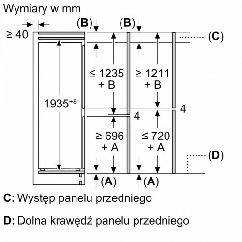 Bosch Chłodziarko-zamrażarka KBN96ADD0