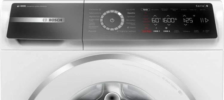 Bosch Pralka WGB256A9PL Serie 8 10kg, i-DOS