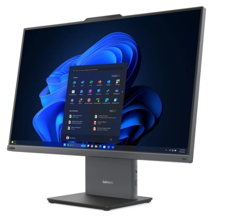 Lenovo Komputer All-in-One ThinkCentre neo 50a G5 13QF001APB W11Pro Core 7 256V/16GB/512GB/INT/27.0 FHD/Luna Grey/3YRS OS