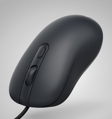 Hama Mysz przewodowa usb-C CM-200 czarna