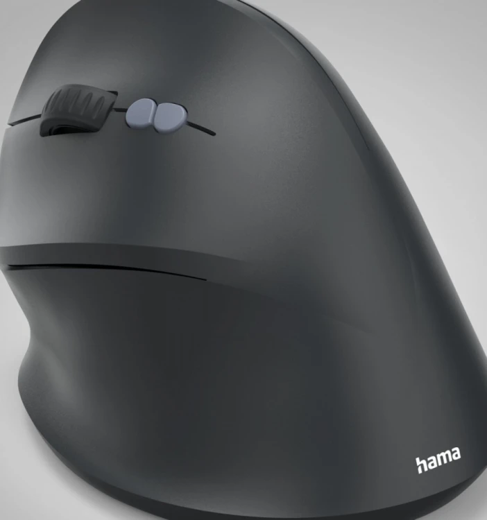 Hama Mysz ergonomiczna przewodowa ECM-500 dla leworęcznych
