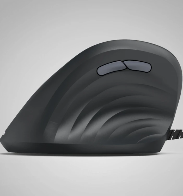 Hama Mysz ergonomiczna przewodowa ECM-500 dla leworęcznych