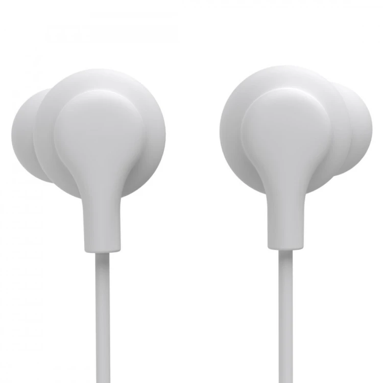 Hama Słuchawki douszne Curly USB-C białe