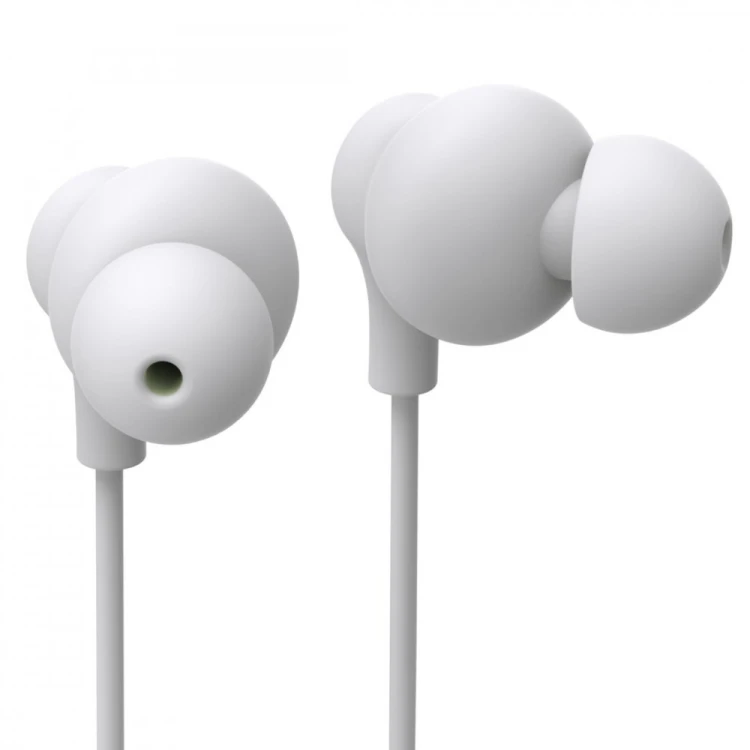 Hama Słuchawki douszne Curly USB-C białe