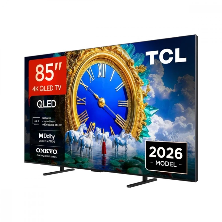 TCL Telewizor QLED 85 cali 85A400