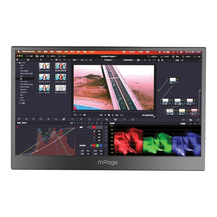 Maxcom Monitor przenośny Mpage 15