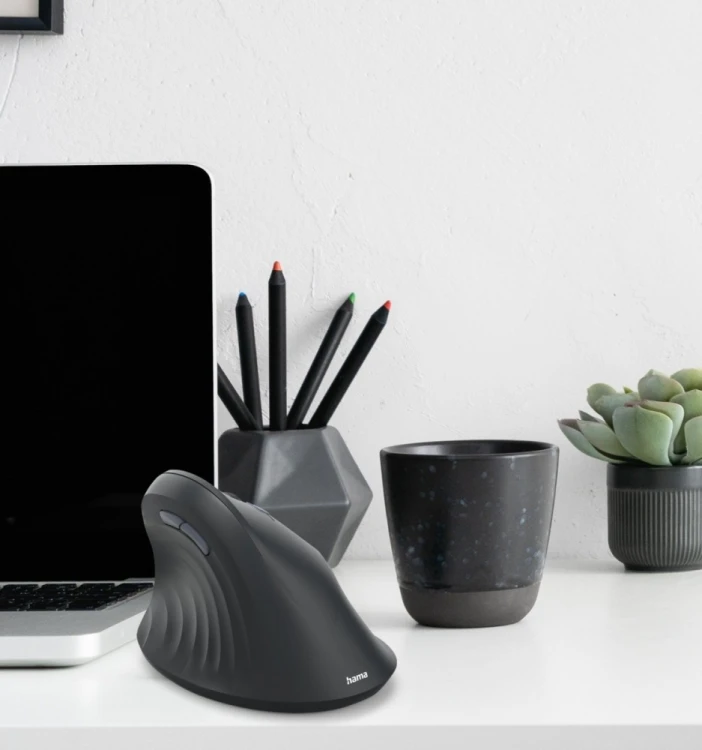 Hama Mysz ergonomiczna multi device EWM-600 czarna