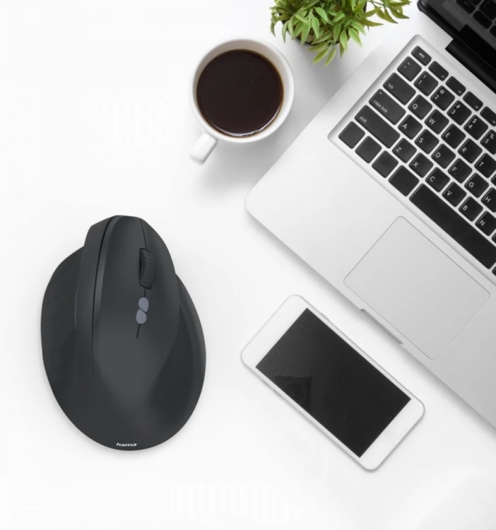 Hama Mysz ergonomiczna multi device EWM-600 czarna