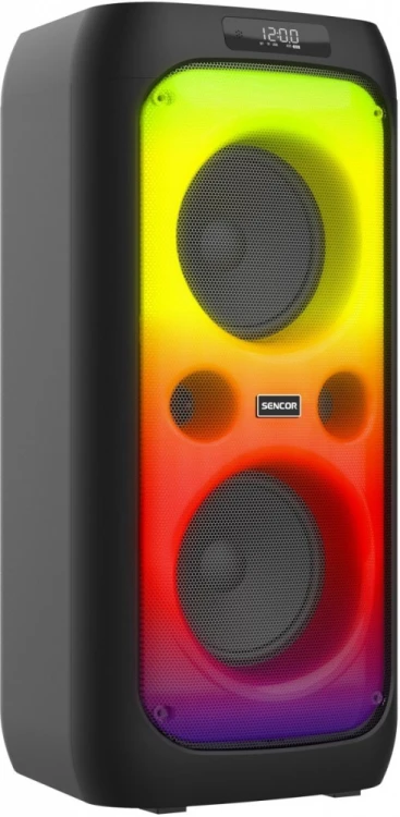 Sencor Głośnik imprezowy Partycon WAVE Moc 100W, IPX4, TWS, LED, MIC