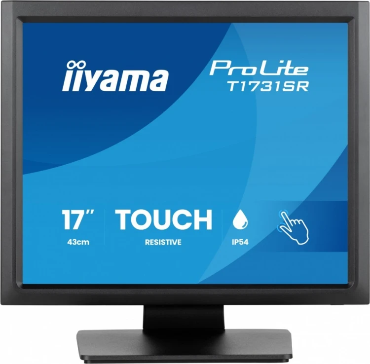 IIYAMA Monitor  17 cali ProLite T1731SR-B2S TN,RESISTIVE,HDMI,DP,VGA,250cd,1000:1,  5ms